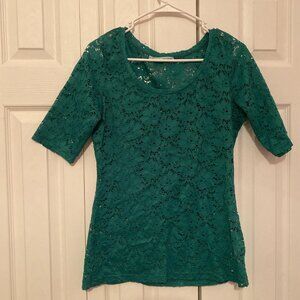 Maurice's Lace 3/4 Top